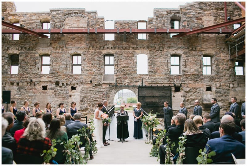 fall wedding, Erin Johnson Weddings, Mill City Museum, warm wedding floral, coral wedding floral, navy bridesmaids dresses, fall wedding bouquet, fall floral, fall bridal bouquet, pink bridal bouquet, Artemisia Studios, Minneapolis wedding florist, Minnesota wedding florist