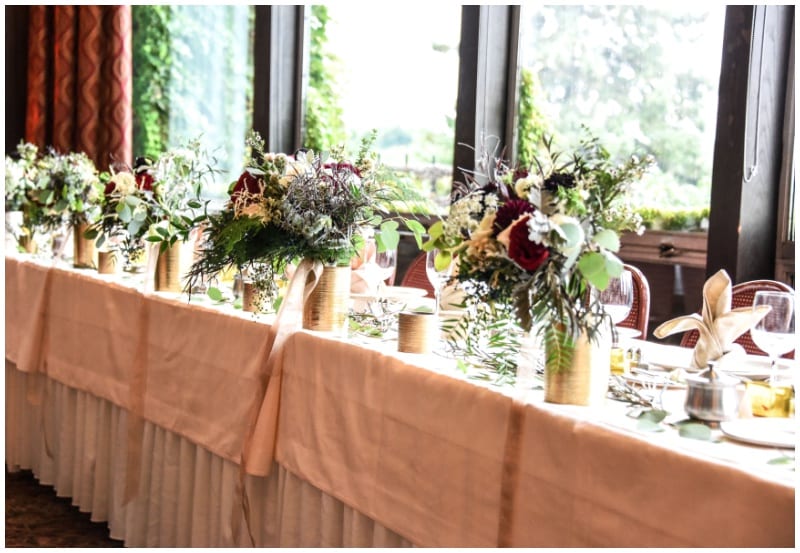 Town & Country Club, fall wedding floral, burgundy wedding floral, Ben Saefke Photography, indoor wedding, fall flowers, fall bouquet, fall wedding floral, Artemisia Studios, Minneapolis wedding florist, Minnesota wedding florist, Saint Paul wedding florist