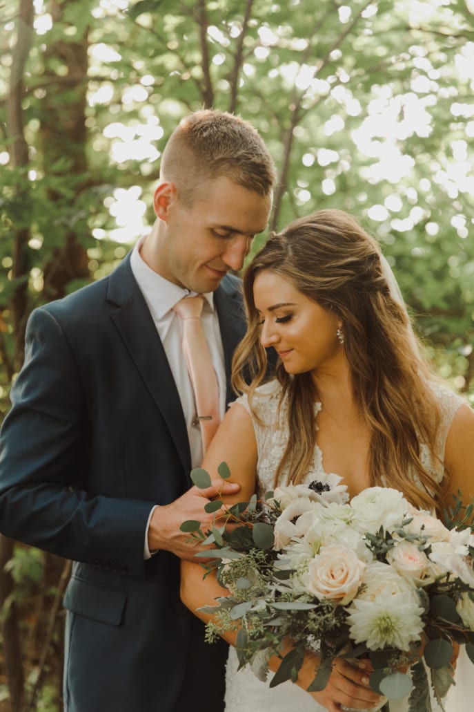 Render Photography, Legacy Hill Farm, blush wedding, vintage wedding, barn wedding, rustic wedding, Minnesota barn wedding, Minnesota Bride, Artemisia Studios, Legacy Hill Farm wedding florist, floral design, vintage floral, Minneapolis wedding florist, Twin Cities wedding florist