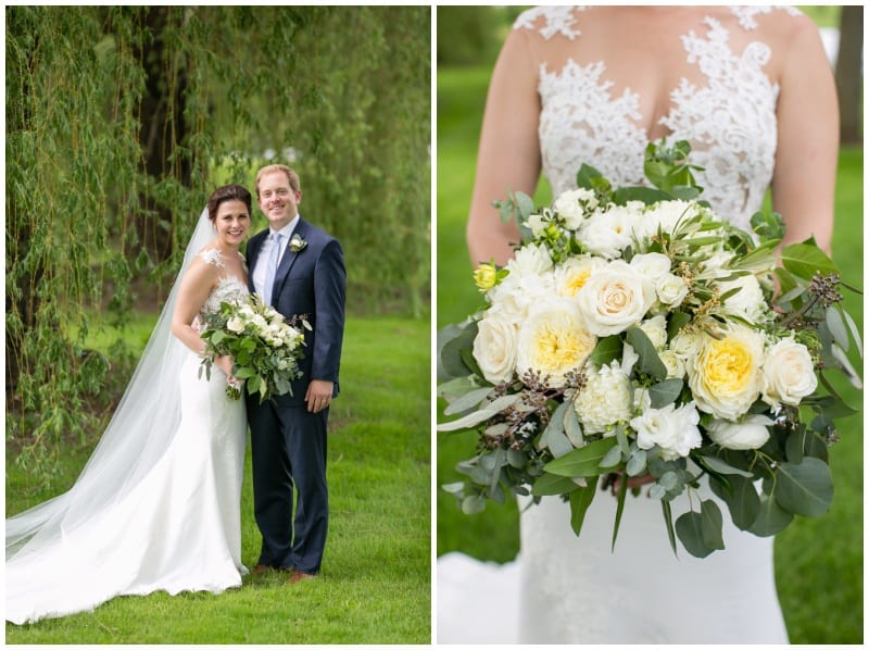 Oak Glen Golf Course, Kendra Oxendale Photography, Artemisia Studios, Minneapolis wedding florist, Minnesota wedding florist, yellow flowers, purple flowers, golf club wedding, wedding inspiration, outdoor wedding, greenery