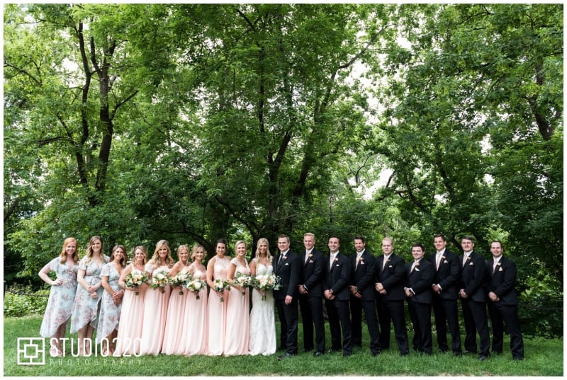 Aster Cafe, Shane Long Photography, Artemisia Studios, wedding florist, summer wedding, Minneapolis florist, Twin Cities wedding florist, summer wedding floral, dog floral collar