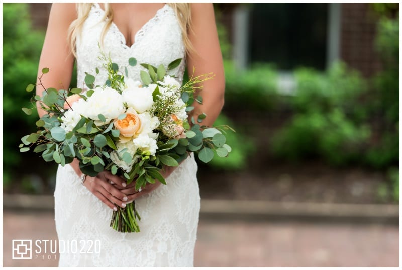 Aster Cafe, Shane Long Photography, Artemisia Studios, wedding florist, summer wedding, Minneapolis florist, Twin Cities wedding florist, summer wedding floral, dog floral collar