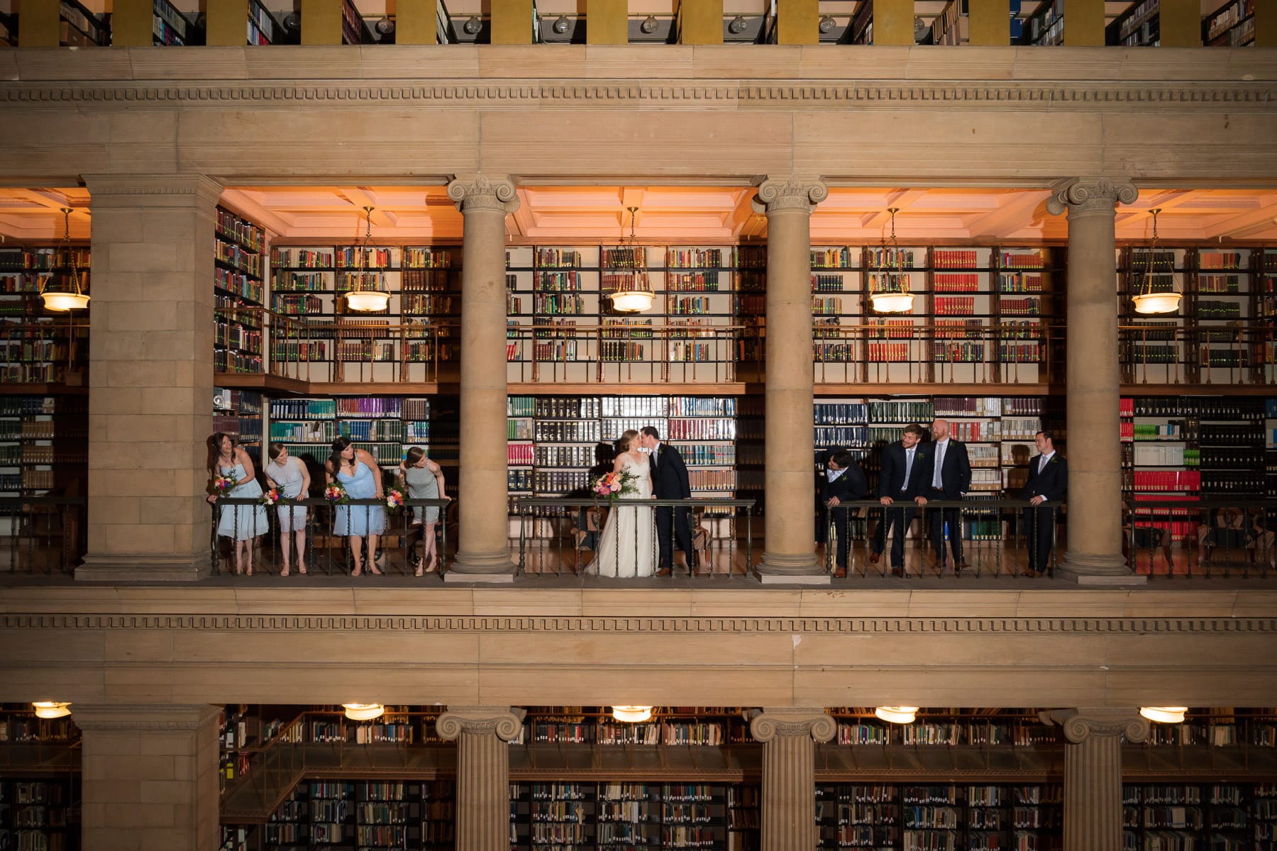 James J Hill Center, James J Hill Library, Glen Stubbe Photography, bright flowers, colorful flowers, summer wedding, summer floral, summer flowers, James J Hill wedding florist, Artemisia Studios, Minneapolis wedding florist, Saint Paul wedding florist, light blue bridesmaids, bright wedding floral