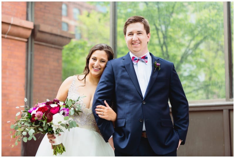 Heartwild Photography, Mears Park, Lowertown Event Center, pink flowers, purple flowers, spring wedding, spring flowers, wedding inspiration, wedding details, Artemisia Studios, Minneapolis wedding florist, Saint Paul wedding florist