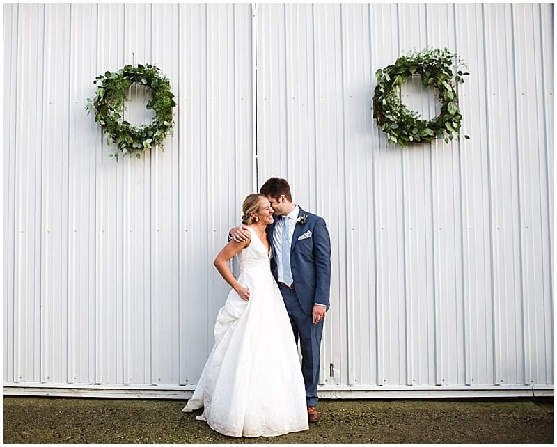 Red Barn Pizza Farm, blue wedding, wedding flowers, farm wedding, Minnesota farm wedding, wedding inspiration, rustic wedding, outdoor wedding, barn wedding, blue and white wedding, floral decor, Minnesota wedding florist, Artemisia Studios, Minneapolis wedding florist