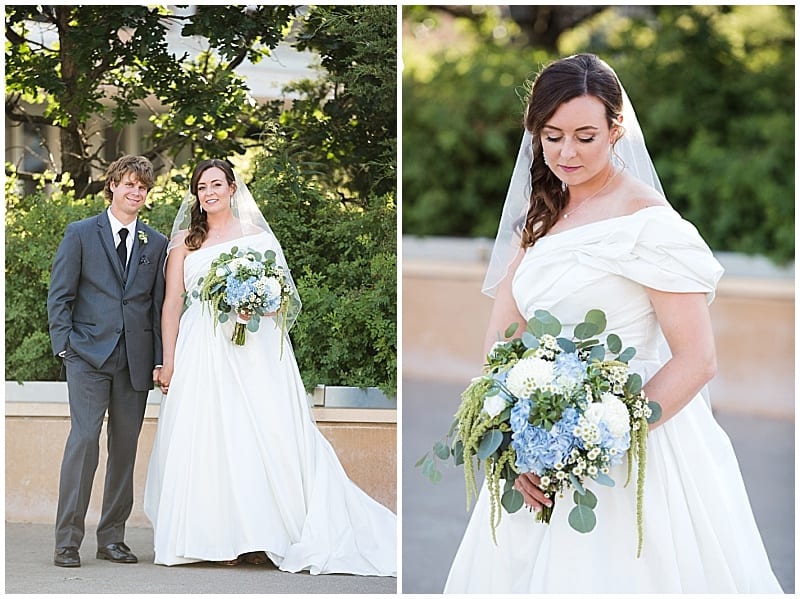 Chris and Kristy Photo, Science Museum of Minnesota, blue wedding, spring wedding, summer wedding, wedding inspiration, wedding flowers, unique wedding venues, museum wedding, Artemisia Studios, Saint Paul wedding florist, Minneapolis wedding florist