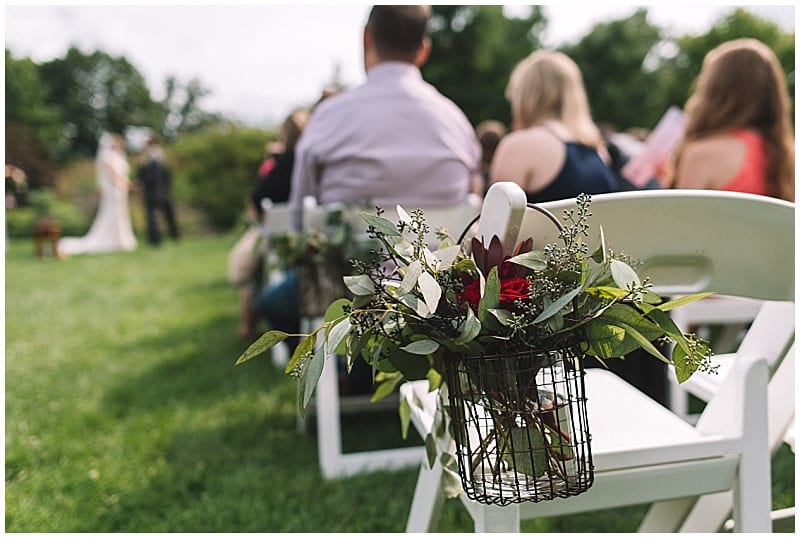 Day Block Event Center, Noerenberg memorial Gardens, summer wedding, burgundy and slate blue wedding, summer wedding, wedding flowers, wedding floral, Artemisia Studios, Minneapolis wedding florist, red flowers, pink flowers, slate blue bridesmaids, wedding inspiration, burgundy bouquet