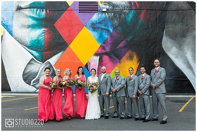 Lumber Exchange Event Center, The Fountain Room Minneapolis, colorful wedding flowers, colorful wedding, bright wedding colors, vibrant wedding flowers, bright wedding flowers, Minneaplis wedding, urban wedding, Minneapolis wedding venue, wedding inspiration, Minneapolis wedding florist, Saint Paul wedding florist, Artemisia Studios