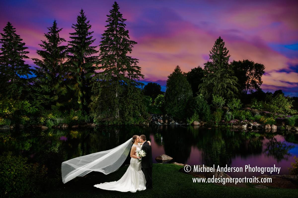 Michael Anderson Photography, Olympic Hills Golf Course, wedding, Minnesota wedding, wedding flowers, wedding floral, floral design, white roses, Italian ruscus, wedding inspiration, ceremony design, centerpieces, bridal bouquet, Minneapolis wedding florist, Minnesota wedding florist, Artemisia Studios