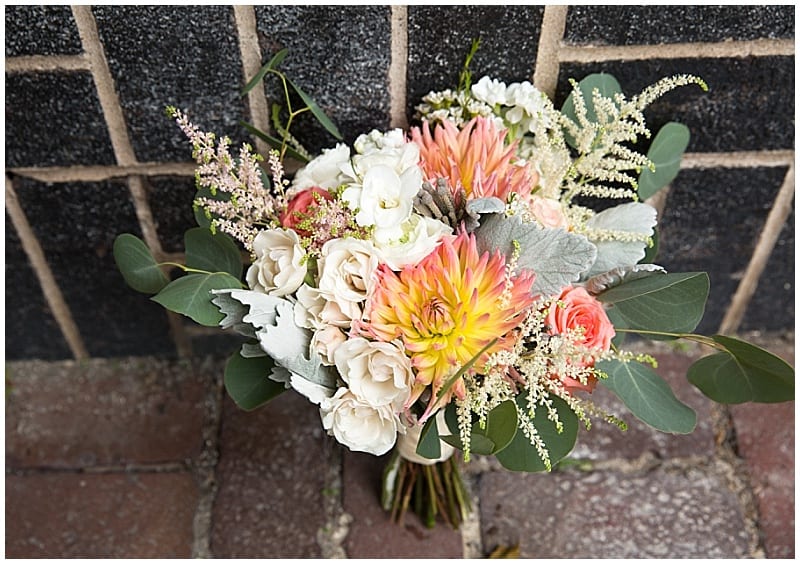 Lara Leimbach Photography, Aster Cafe, spring wedding, blush bridesmaids, Minneapolis wedding, Minnesota wedding, spring bouquet, spring flowers, Artemisia Studios, Minneapolis wedding florist, Minnesota wedding florist, Aster Cafe wedding florist