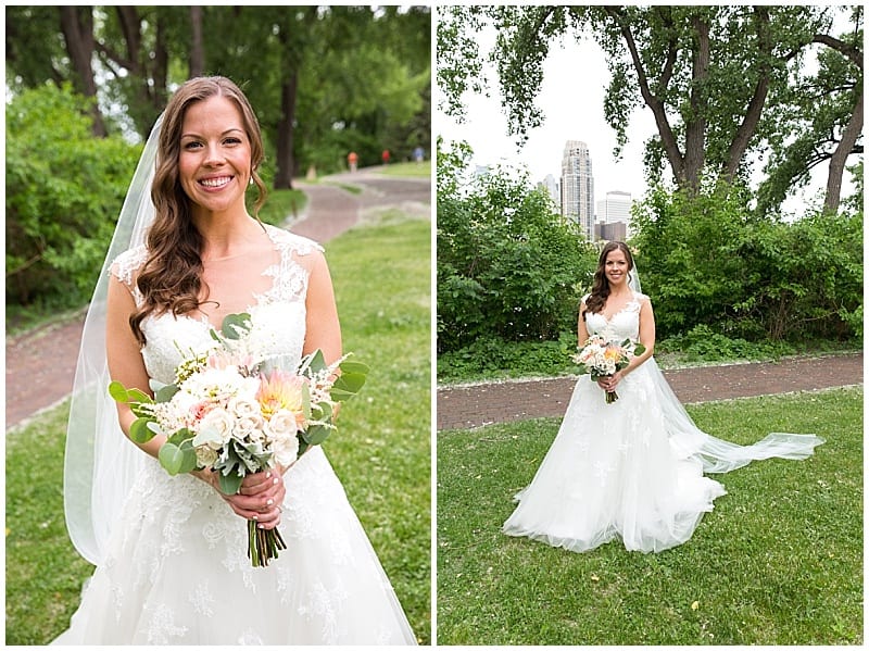 Lara Leimbach Photography, Aster Cafe, spring wedding, blush bridesmaids, Minneapolis wedding, Minnesota wedding, spring bouquet, spring flowers, Artemisia Studios, Minneapolis wedding florist, Minnesota wedding florist, Aster Cafe wedding florist