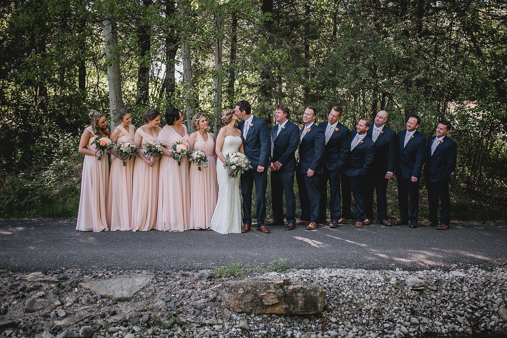 Troy Burne Golf Course, Aqua Fox Photography, spring wedding, outdoor wedding, spring wedding flowers, spring wedding floral, orange wedding flowers, orange floral, blush wedding, blush and orange wedding, Artemisia Studios, Saint Paul wedding florist, Minnesota wedding florist