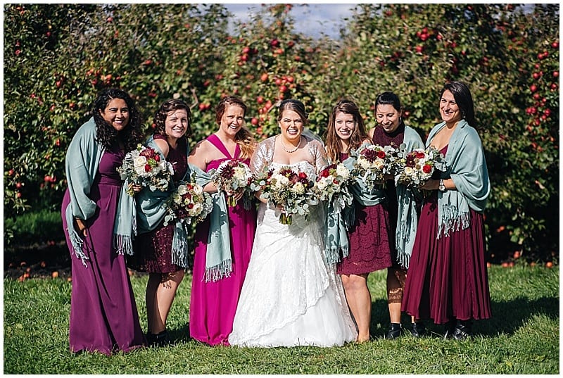 Eyetography, Minnesota Apple Orchard, fall wedding, outdoor wedding, fall wedding flowers, fall floral, wedding flowers, fall wedding inspiration, Artemisia Studios, Minneapolis wedding florist