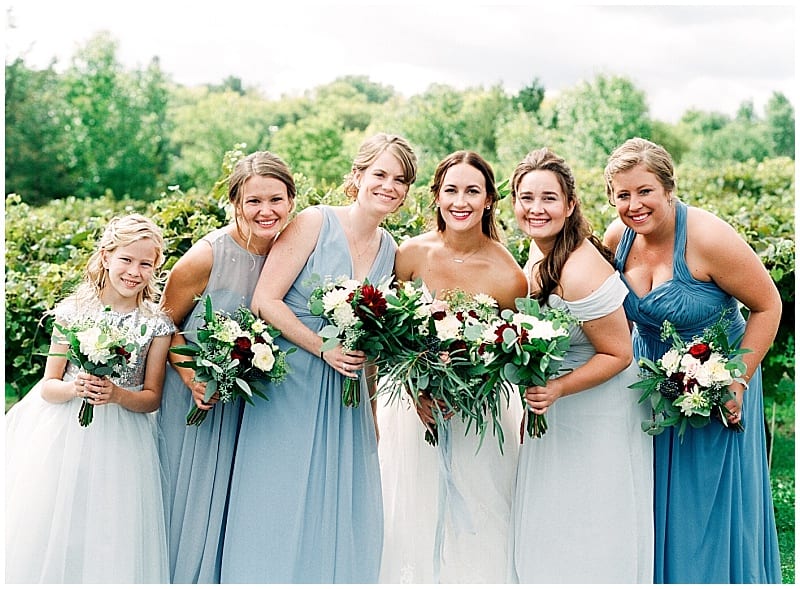 Winehaven Winery, winery wedding, vineyard wedding, Minnesota winery, Minnesota vineyard, vineyard wedding, fall wedding, fall wedding flowers, wedding inspiration, Minnesota bride, Minnesota wedding venues, Artemisia Studios, Minneapolis wedding florist, Minnesota wedding florist, bride, bridesmaids