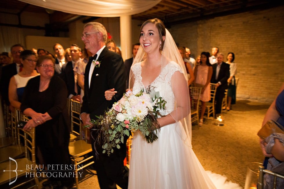 Lowertown Event Center, Beau Peterson Photography, Saint Paul wedding florist, flowers, floral, florist, Minnesota wedding florist, summer flowers, summer wedding, Artemisia Studio