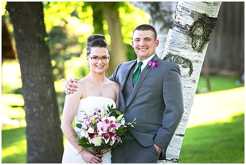 Patrick Clancy Photography, Scandia wedding, New Ulm wedding, lilies, pink lilies, stargazer lily, bridal bouquet, bouquet, bride, pink and purple wedding, Minneapolis wedding florist, Minnesota wedding florist, Artemisia Studios