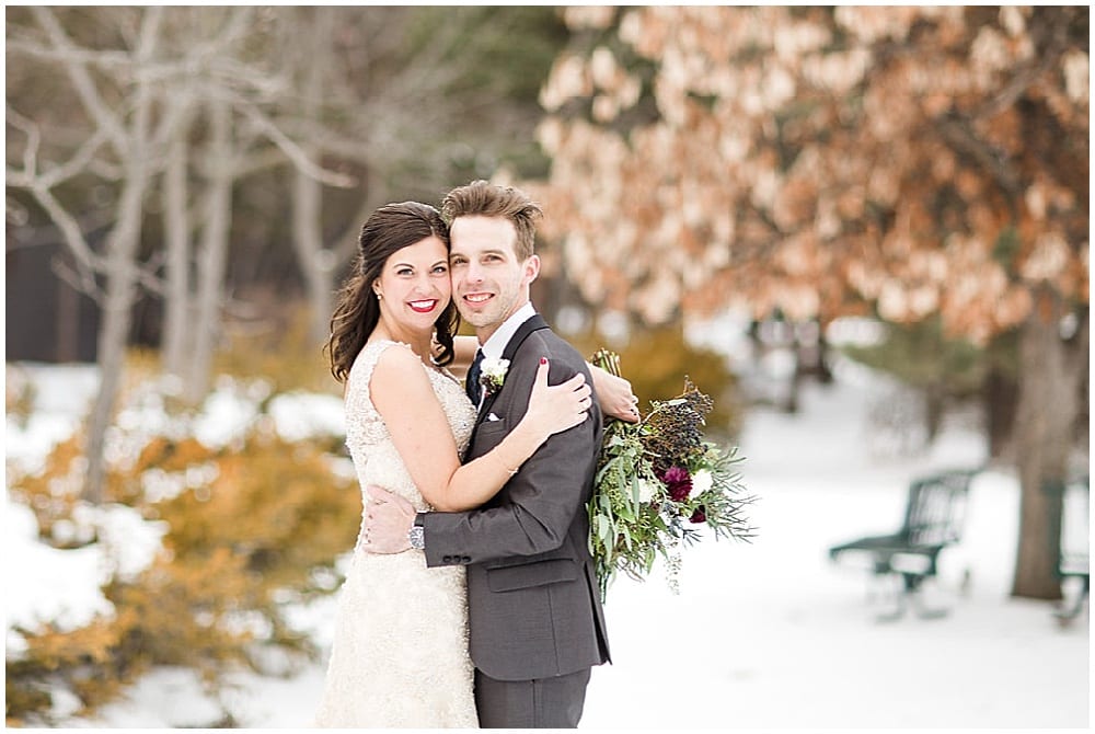 Leah Barry Photography, winter wedding, wedding floral, floral, flowers, winter wedding flowers, winter flowers, church wedding, bridal bouquet, blue bouquet, burgundy bouquet, green bouquet, wedding inspiration, winter bouquet, winter bride, groom, boutonniere, wedding gown, wedding dress