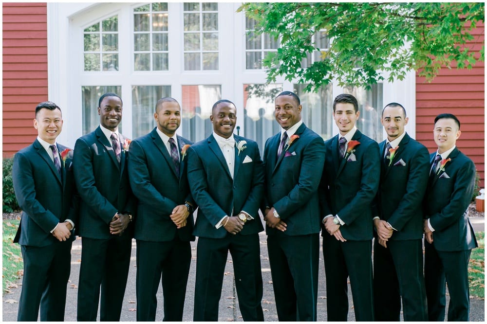 Jill Johnson Photography, Earle Brown Heritage Center, fall wedding, Minneapolis wedding, fall wedding floral, wedding floral, wedding flowers, fall flowers, boutonniere, groom, groomsmen