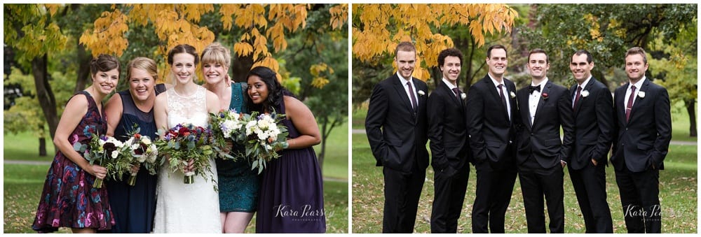 Kara Pearson Photography, Semple Mansion, fall wedding, Minneapolis wedding, fall flowers, fall floral, Artemisia Studios, boutonnieres, florist, bridal bouquet