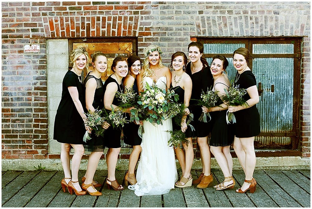 Hannah Schmitt Photography, Mill City Museum, Minneapolis wedding, Minneapolis florist, flowers, floral, wedding, bridesmaids, bridesmaids bouquets, bouquet, bridal bouquet, summer wedding