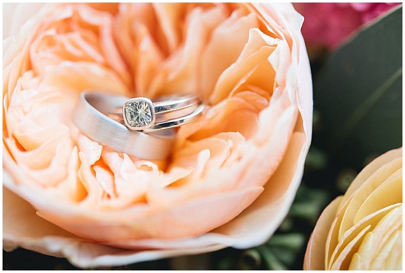 Roy Son Photo, Silverwood Park, ring, ring shot, wedding rings, flowers, floral, wedding flowers, summer wedding, bridal bouquet