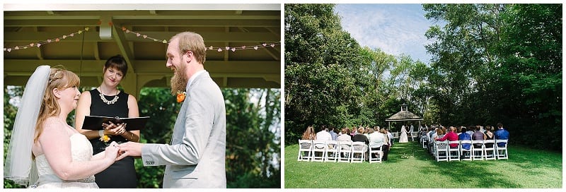 Minnetonka Apple Orchards, Laura Alpizar Photography, outdoor wedding, wedding ceremony, bride, groom, gazebo wedding