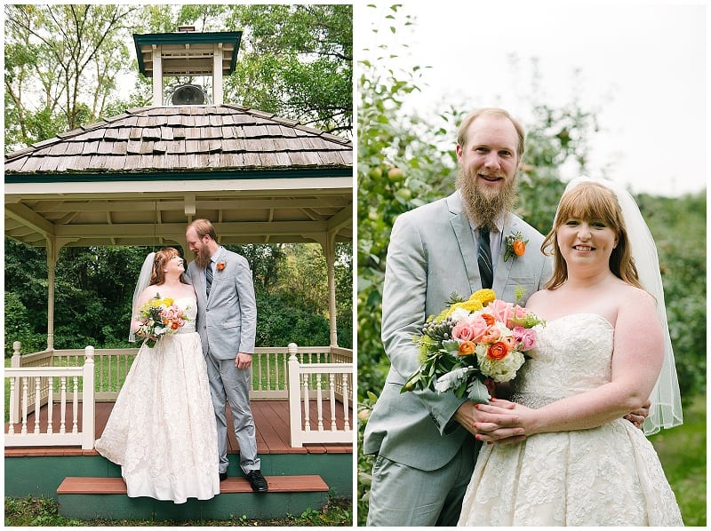 Minnetonka Orchards, Laura Alpizar Photography, bride, groom, bridal bouquet, boutonniere, flowers, floral, wedding, wedding portraits