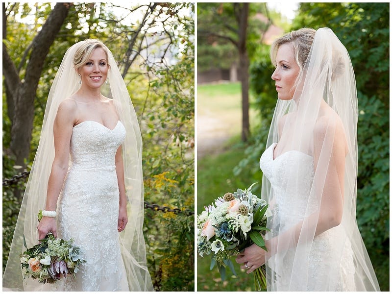 bride, bridal bouquet, Minneapolis wedding, spring wedding